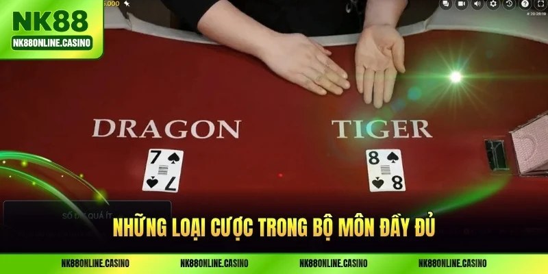 Những loại cược trong bộ môn đầy đủ