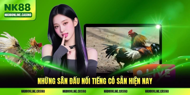 Những sân đấu nổi tiếng có sẵn hiện nay